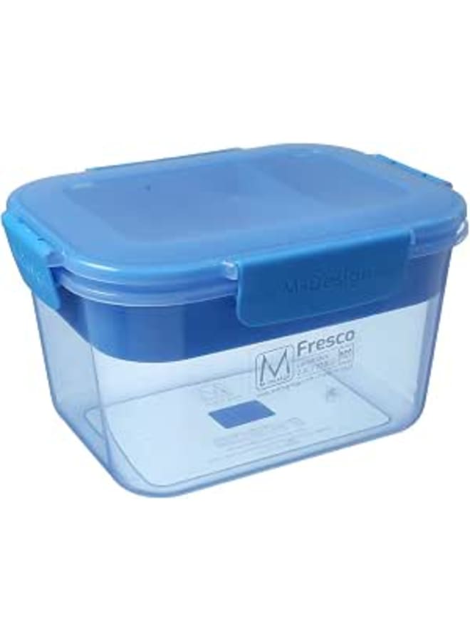 M Design Lunch Box, Blue, 2.3 Liter - 6448