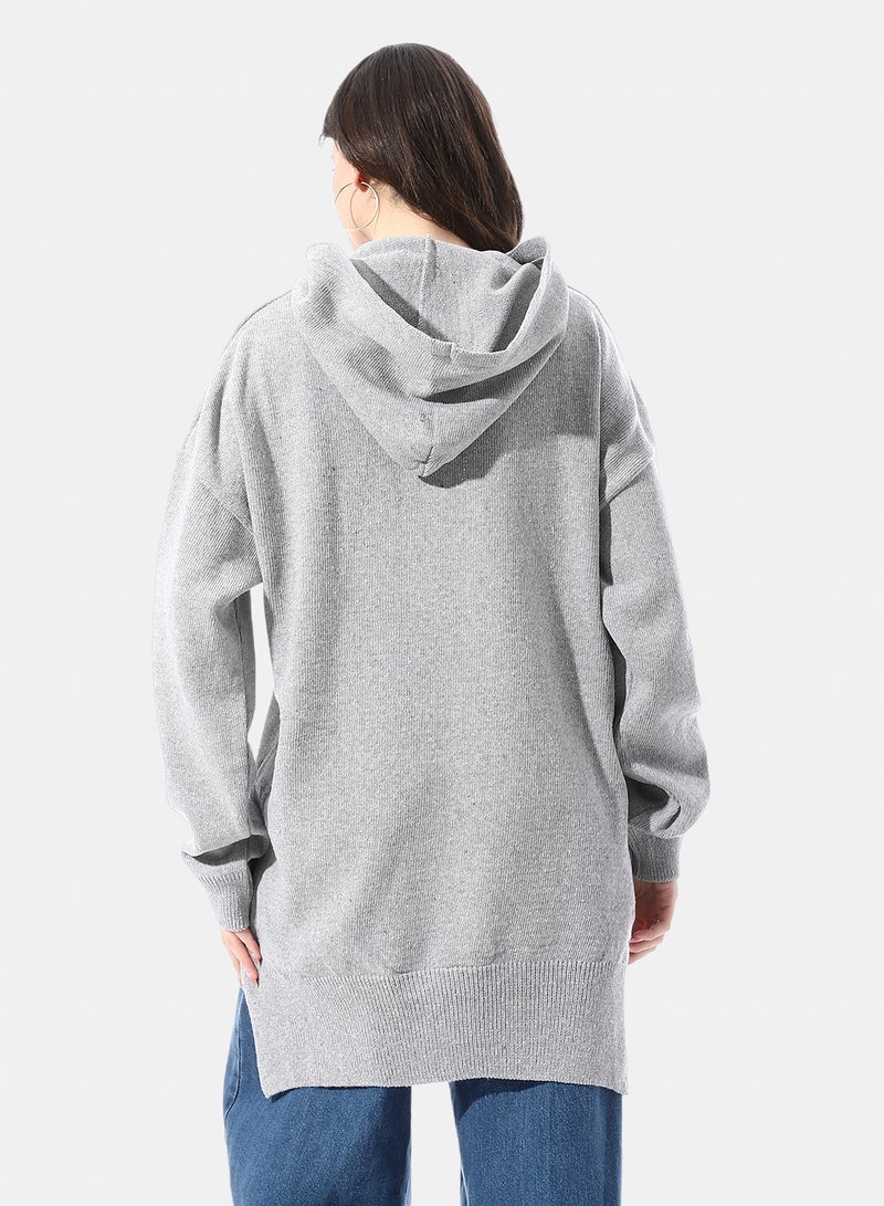 Andora High Low Slip On Hooded Pullover - Image 3