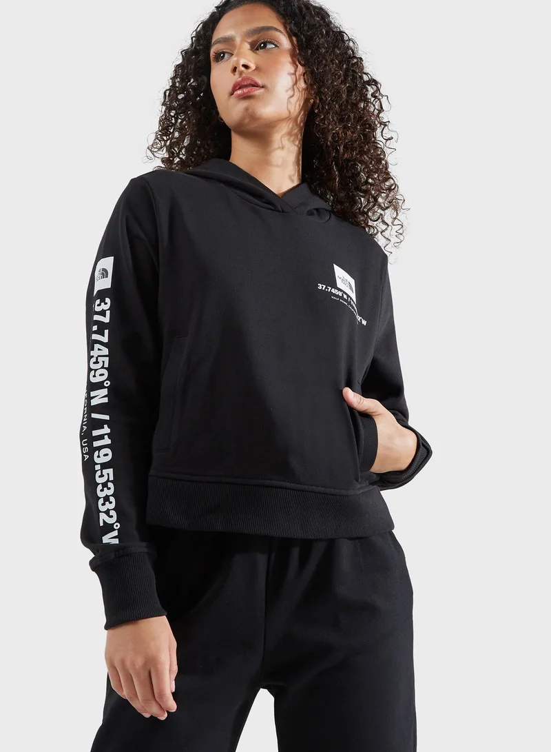 THE NORTH FACE Coordinates Cropped Hoodie