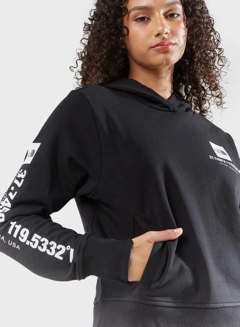 THE NORTH FACE Coordinates Cropped Hoodie