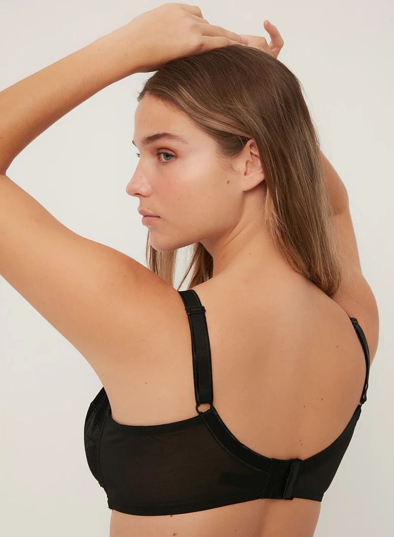 trendyol Plunge Knitted Bra