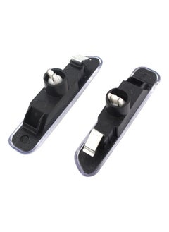 NIBEMINENT 2-Piece Full LED Strip Side Marker Light Front Fender Turn Signal Lamp Assembly Replacement For BMW E46  - Image 2