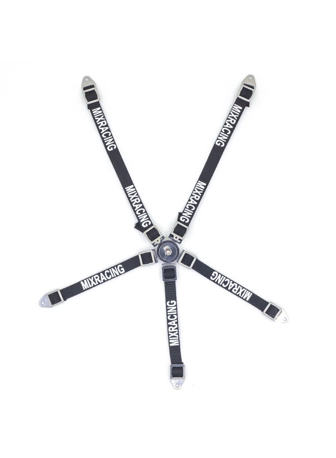1/10 Climbing Car Interior Simulation Seat Seat Strap Seat Belt Axial SCX10 Ghost Tri-Color-Color:Black  - Image 3
