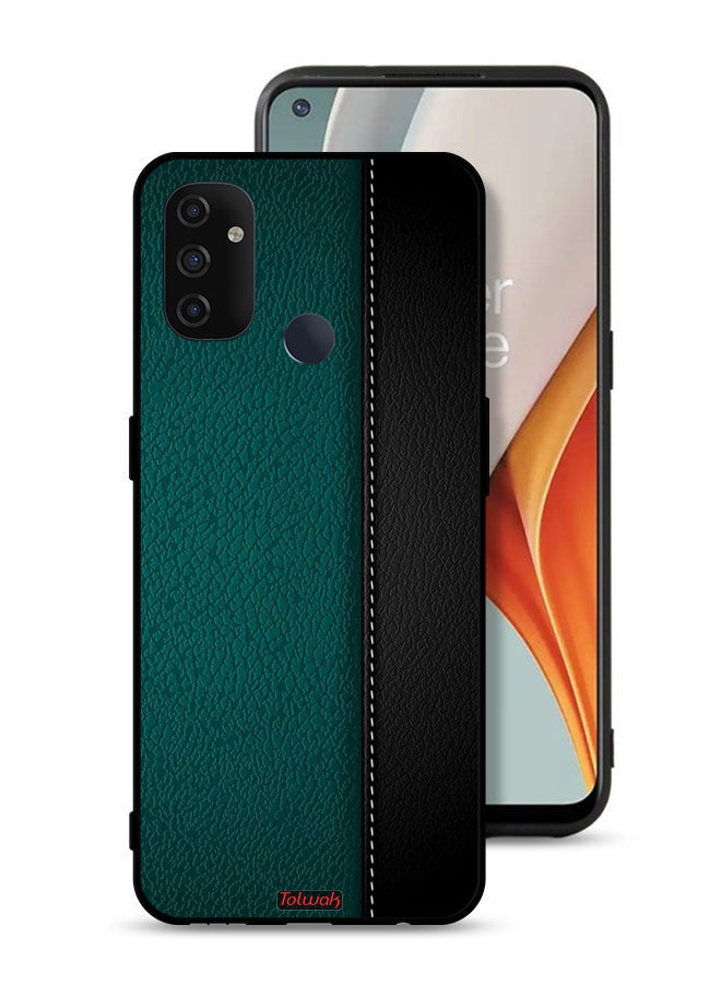 Tolwak OnePlus Nord N100 Protective Case Cover Leather Pattern - Image 1