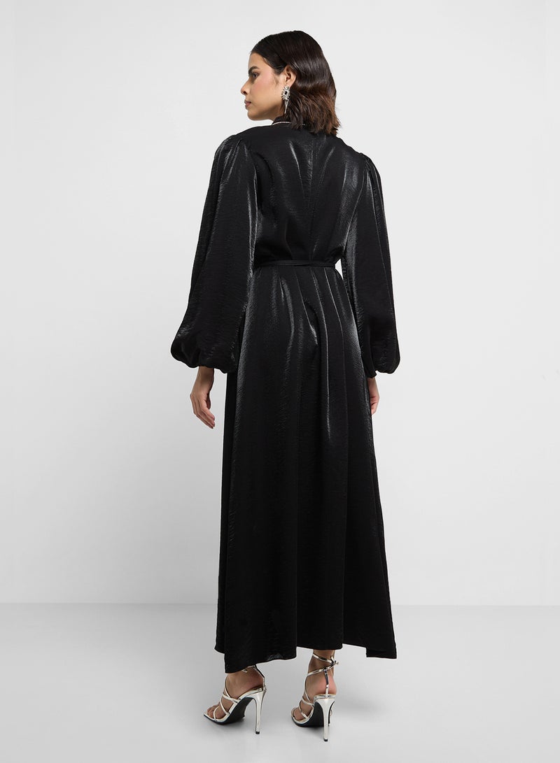 خزانة فستان بحزام من الساتان - Image 2