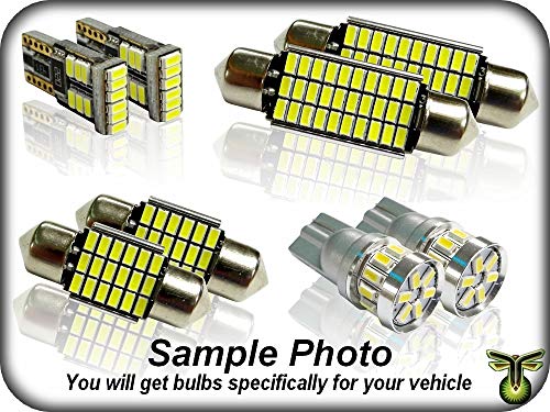 Fyre Flys 8 Piece White LED Interior Lights for 20072014 Toyota FJ Cruiser Super Bright 6000K 3014 Series SMD Package Kit and Install Tool - Image 3