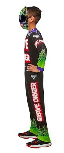 Rubies Monster Jam: Grave Digger Costume for Kids by Rubies, Boy's Small - Image 3