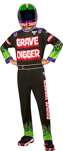 Rubies Monster Jam: Grave Digger Costume for Kids by Rubies, Boy's Small - Image 5