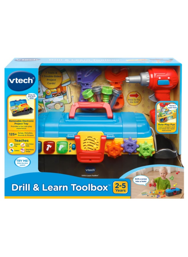 VTech Drill & Learn Toolbox Playset - Image 1