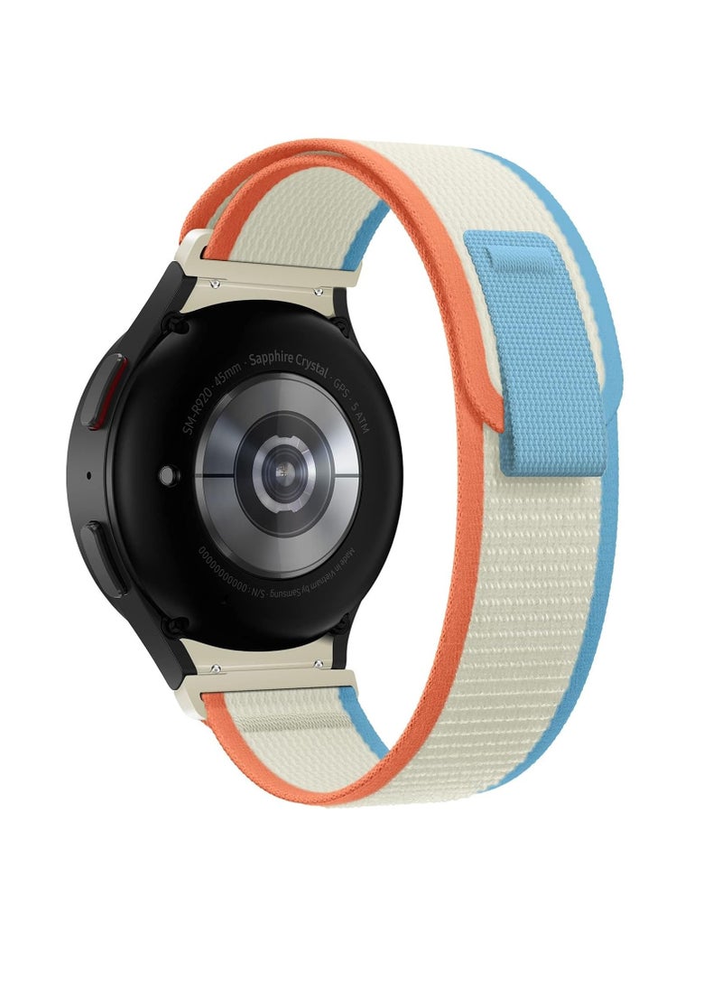 Generic Alpine Loop Bands Nylon 20MM Band For Samsung Gear Sport/Watch 6/Watch 4 5 /Watch 5 Pro /S2 classic/active 2 40mm 44mm/Amazfit GTS 3/ GTS 4/GTS4 Mini/Bip 3 Pro/GTS2/Bp u  - Image 1