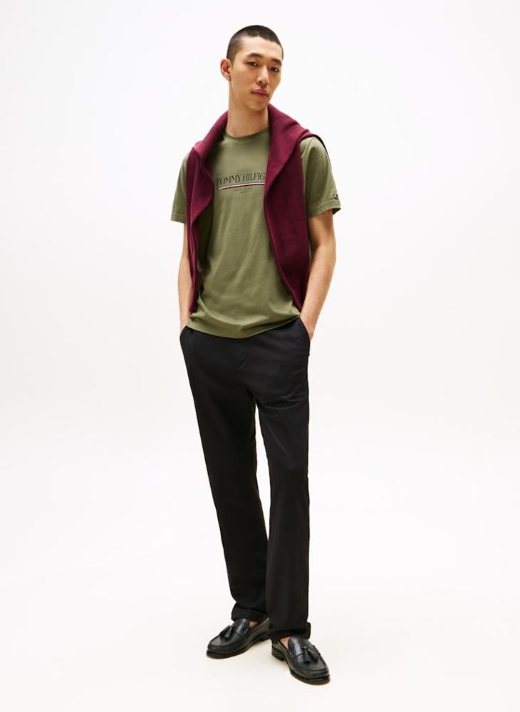 TOMMY HILFIGER Regular Fit Short Sleeve T-Shirt - Image 3