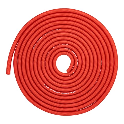 SoundBox T4AW-R, 4 Gauge Amp Kit Complete Amplifier Install Wiring Cable - 4500W - Image 2