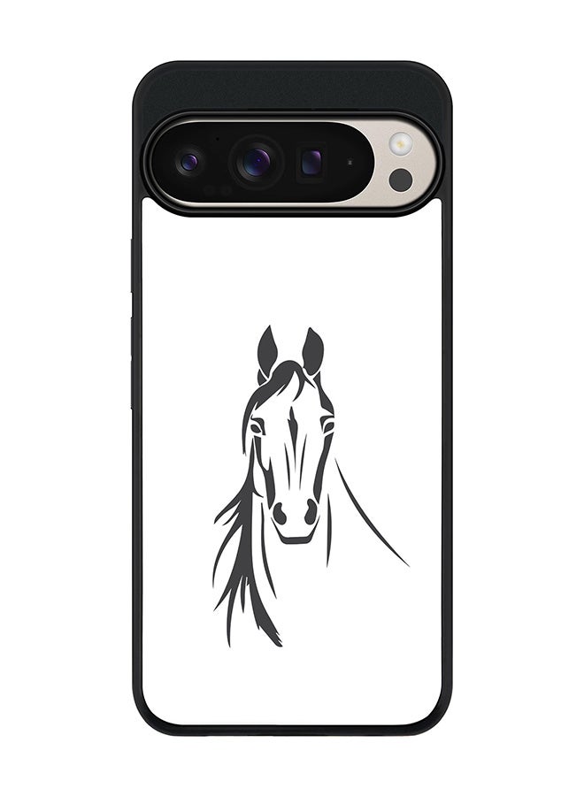 Stylizedd For Google Pixel 9 Pro XL Case,Slim fit Camera Protection, Shockproof Thin Phone cover - Arabian Stallion - Image 1