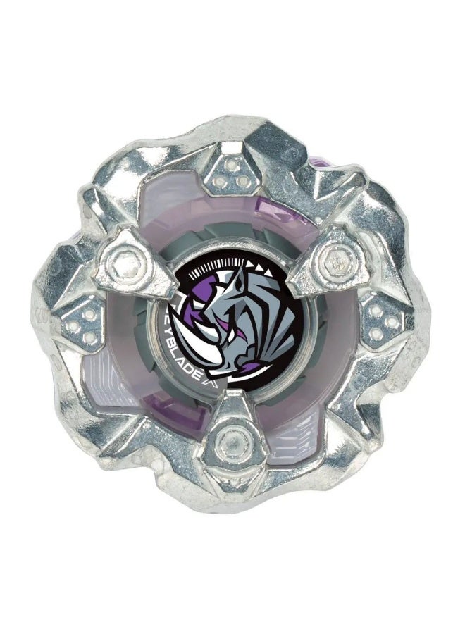 Beyblade X Horn Rhino 3-80S Spinning Top Booster Pack - Image 2