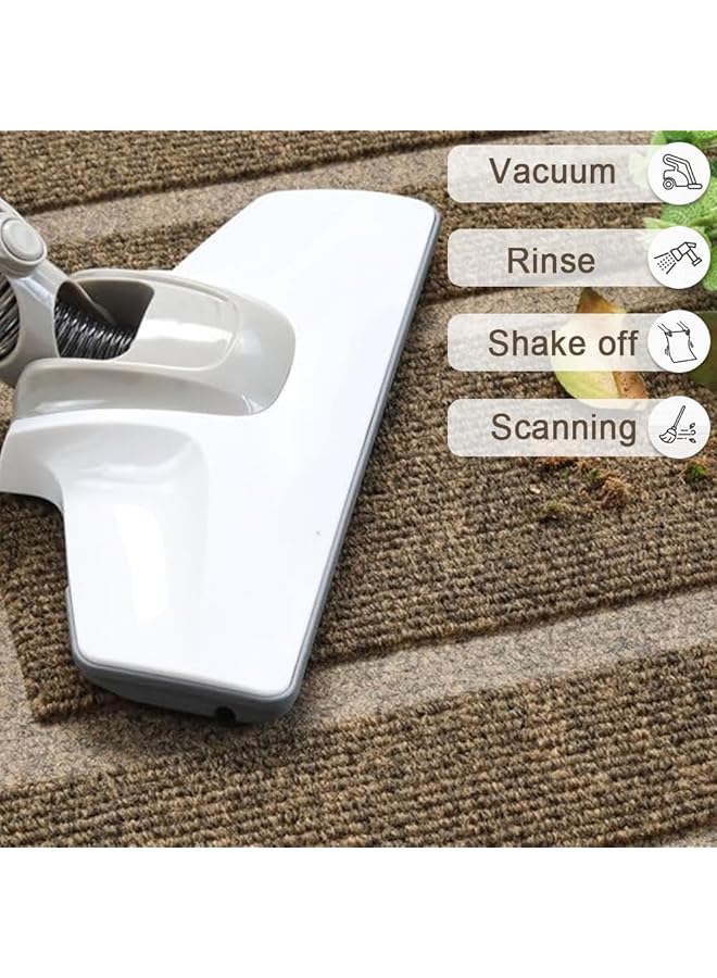 erorex Front Door Mat Non Slip Dirt Trapper Mat Heavy Duty Durable Welcome Mat Absorbent Rubber Low Profile Doormat Easy Clean Floor Mat For Entrance Outdoor And Indoor A Brown - Image 2