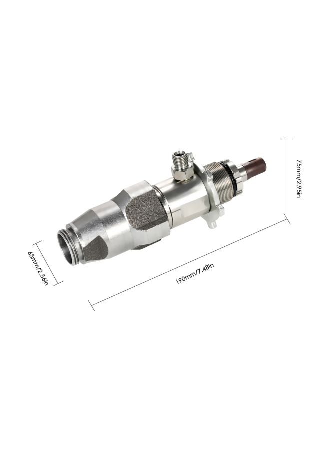 NIBEMINENT Stainless Steel Replacement Paint Sprayer Pump Silver 20x8x9cm  - Image 2