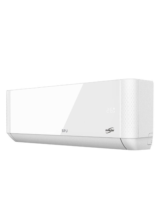 SPJ 1.5 Ton Inverter Split Air Conditioner 18000 BTU, T3 DC Compressor, 100% Copper Coil, R410A Refrigerant, Sleep Mode, 4m Pipe Kit, Wall Mounted AC, 5-Year Compressor Warranty, White - Image 1