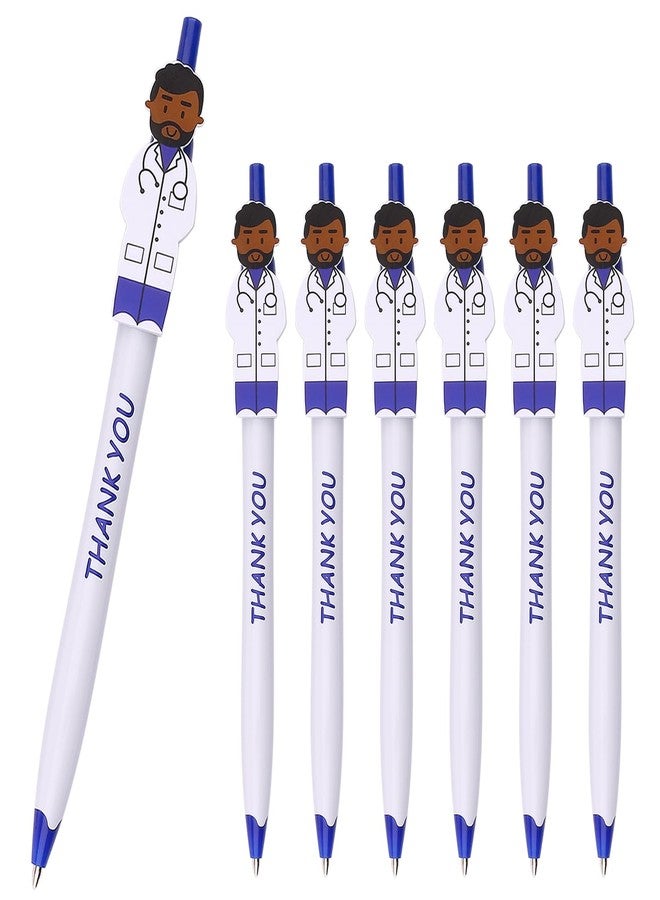 Sikao Cute Doctor Pens Thank You Caring Pens, Great Gifts idea for Doctors Medical Staff Assistants Healthcare Workers Women Coworkers Pharmacy (Reflex 36Pack) - Image 1