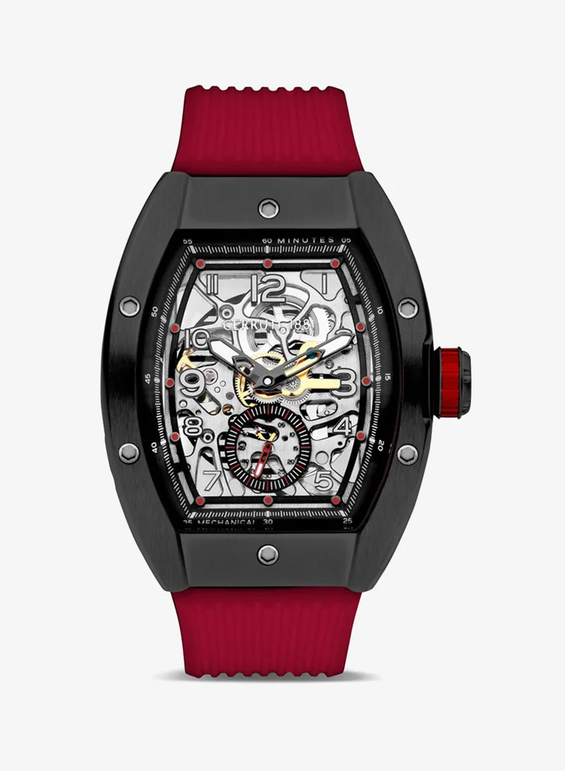 شيروتي 1881 Cerruti Watch for Men - Black Dial - 48 MM