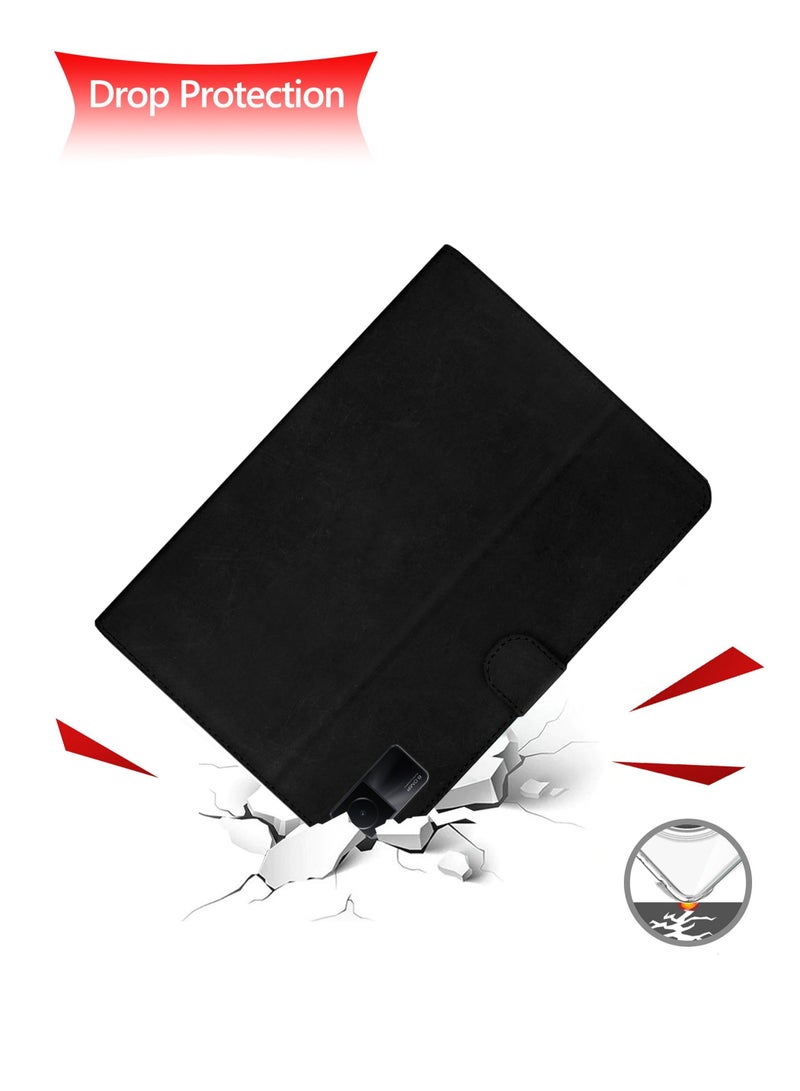 دبليو تيك غطاء قلاب من جلد البولي يوريثان لهاتف Xiaomi Redmi Pad 10.61 2022 أسود - Image 4