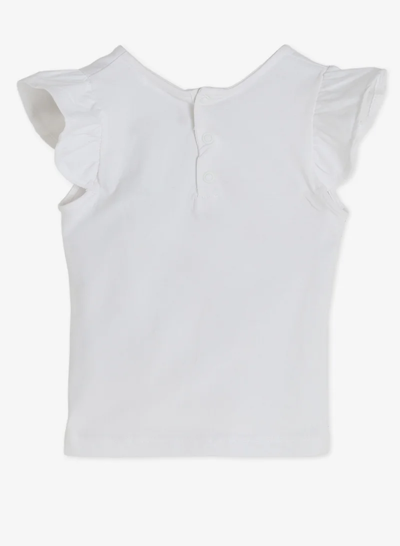 ريبلز مع نمشي Girls Regular T-shirt