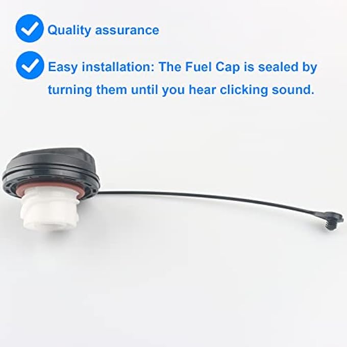 rayihni Fuel Gas Tank Cap Compatible with Ford Mustang 2005 2006 2007 Replaces FC1032 - Image 3