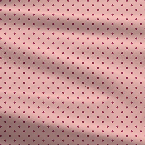 Trident Bedsheet Set - Urban Comfort Collection, 100% Cotton Bedsheet for Double Bed (1 Queen Size Bedsheet with 2 Pillow Covers) Superior Softness, 144 Thread Count - Party Mood Pink - Image 5