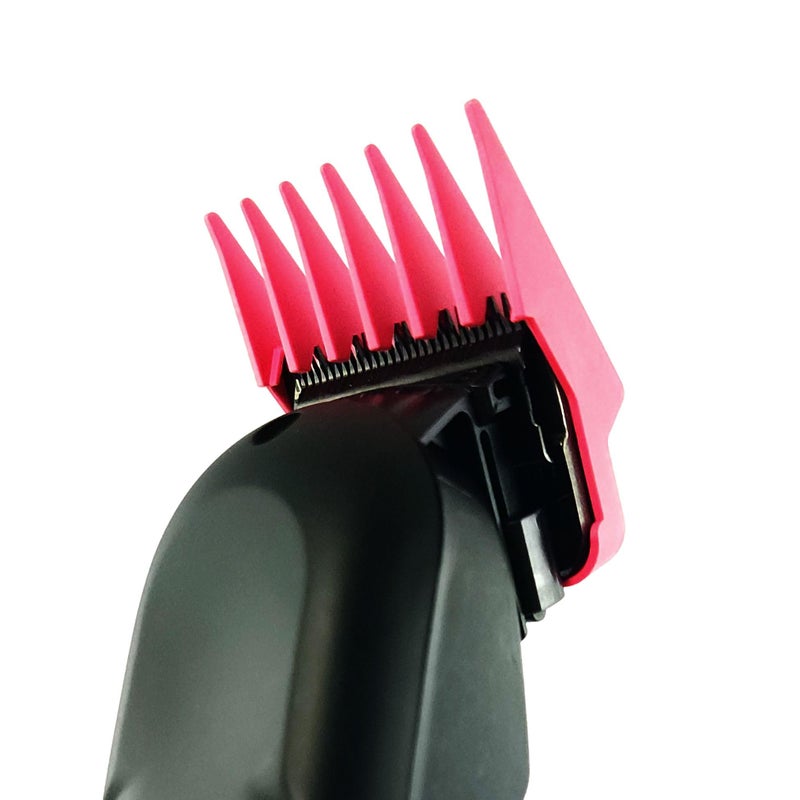 Stylecraft Professional Dub Magnetic Hair Clipper Guards, Premium Neodymium, 8 Pack or 4 Pack Tight Guards (Pink 4-PK) - Image 4