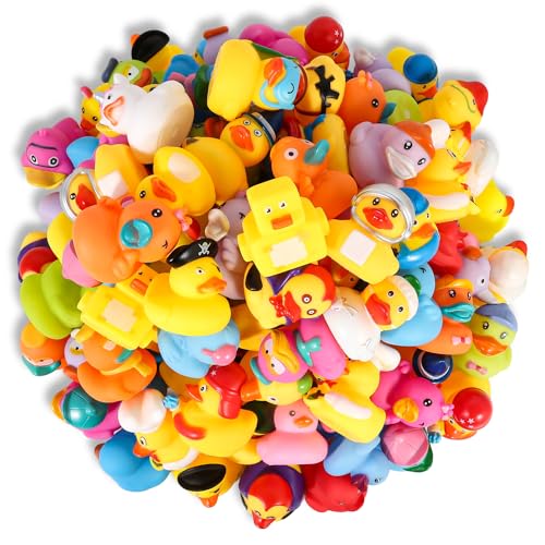 Audaisyly Rubber Ducks Bath Toy for Kids Assortment Duckies for Jeep Ducking Pool Floater Ducky Bathtub Beach Toys Party Favors Birthday - Image 1