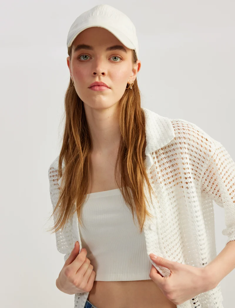 كوتون Mesh T-Shirt
