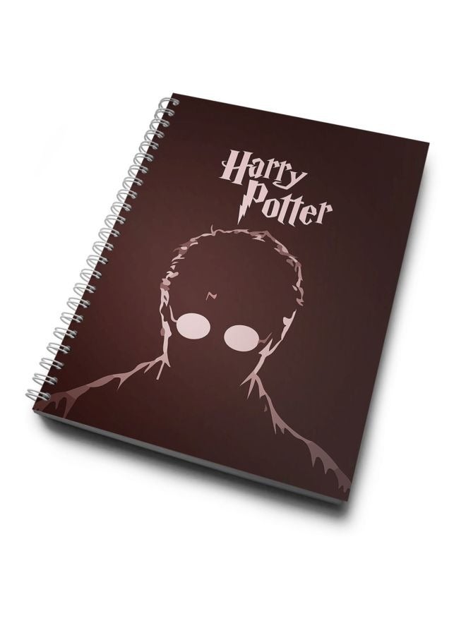 LIT Harry Potter Movie Art Poster Printed Spiral Notebook - Image 1