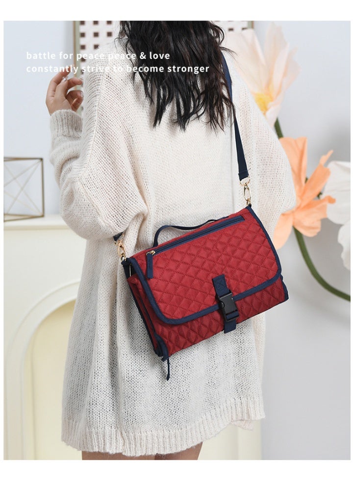 Mark Fairwhale New Lightweight And Large Capacity Casual Hand-Held Single Shoulder Mother And Baby Bag  - Image 5
