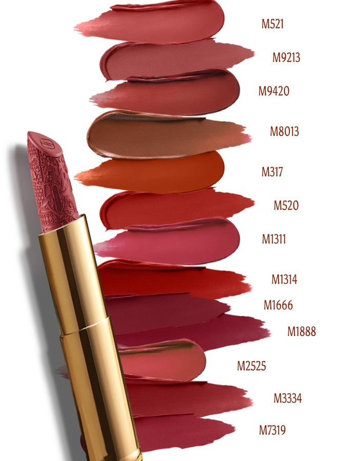 FLORASIS Blooming Rouge Love Lock Lipstick Long-Lasting Sculpting Lipstick Misty Matte Finish Lightweight Nourishing for Everyday Use (M9420 Just Love You) - Image 3
