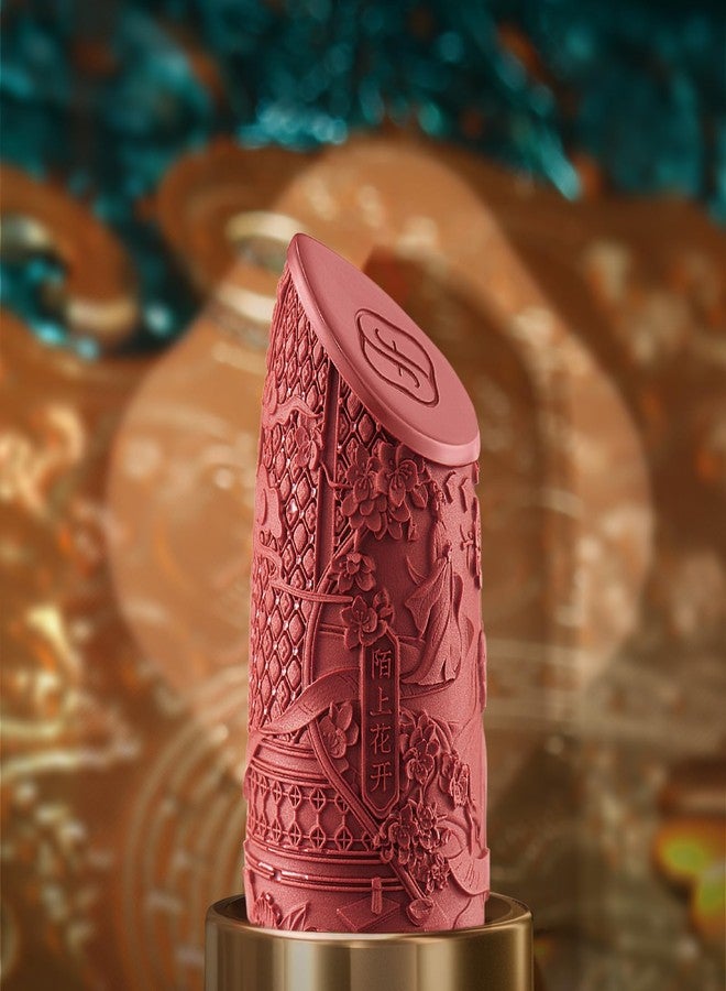 FLORASIS Blooming Rouge Love Lock Lipstick Long-Lasting Sculpting Lipstick Misty Matte Finish Lightweight Nourishing for Everyday Use (M9420 Just Love You) - Image 4