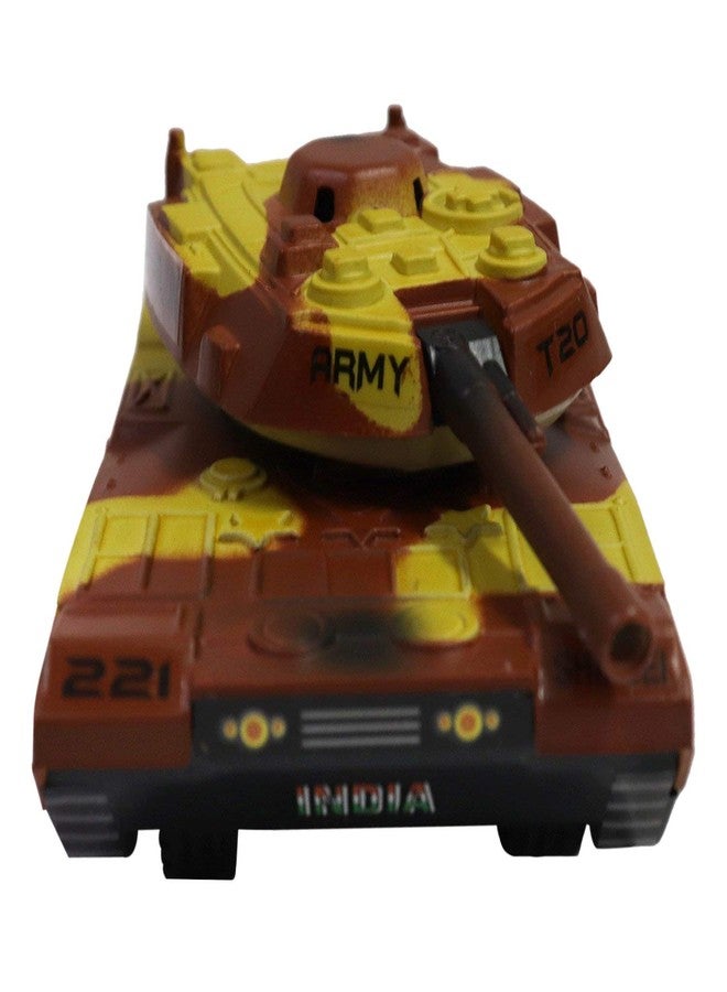 Negi Battle Tank Pull Back Toy for Kids Display Piece (Colour May Vary) - Image 2