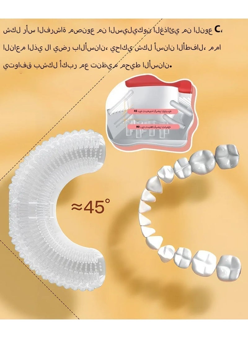 Ultrasonic Toothbrush For Children In U Shape - Image 4
