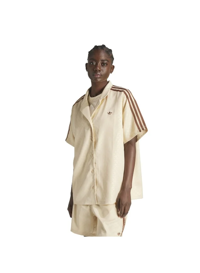 Adidas adidas MONOGRAM SHIRT Pink Originals Women OTHER SHIRTS