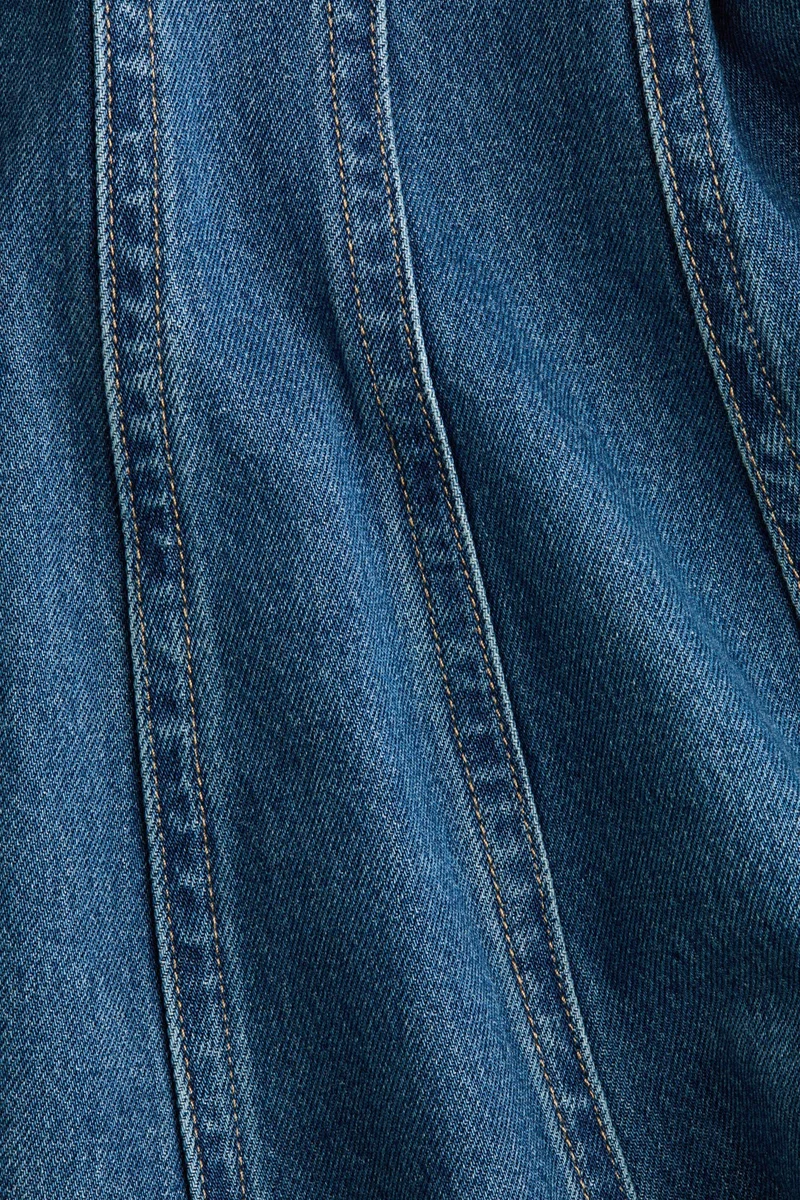 H&M Flared-skirt denim dress