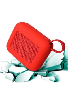 بيوينتي For JBL Go 4 Waterproof Bluetooth Speaker Silicone Cover Case, Portable Silicone Travel Case with Carabiner, Protective Skin Case(purple)  - Image 5