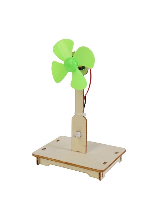 Generic - Children's First Prize Toy Wind Turbine Science Experiment Package Primary School Students' Science And Technology Small Production Diy-Specifications:Generator Type B - Image 1