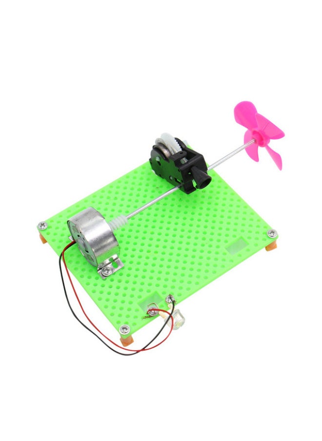Generic - Children's First Prize Toy Wind Turbine Science Experiment Package Primary School Students' Science And Technology Small Production Diy-Specifications:Generator Type B - Image 1