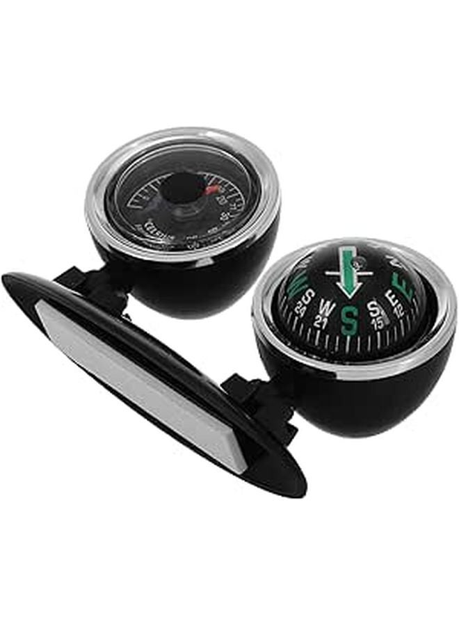 Adjustable Car Boat Compass Dashboard Mount Multi Function Guide Ball for Outdoor Navigation - Image 1