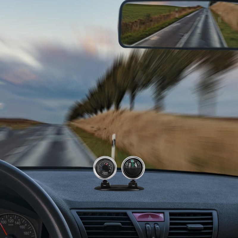 Adjustable Car Boat Compass Dashboard Mount Multi Function Guide Ball for Outdoor Navigation - Image 5