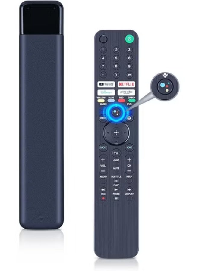 ELTRAZONE RMF-TX520U Replacement Voice Remote Control for OLED LED 4K 8K UHD Smart Google TV – Built-In Voice Assistant, Quick Access Buttons for YouTube, Netflix, Disney+, Prime Video – Plug & Play, High Compatibility, Responsive & Ergonomic Design - Image 3