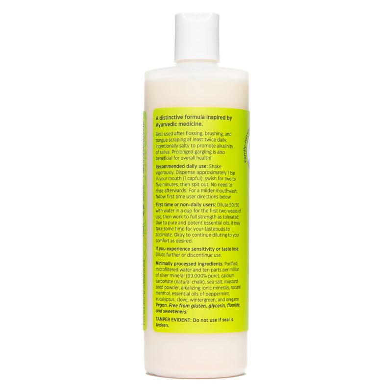 Uncle Harry's Natural Alkalizing Miracle Mouthwash | Adult & Kids Mouthwash for Bad Breath | pH Balanced Oral Care Mouth Wash & Mouth Rinse (16 fl oz) - Image 2