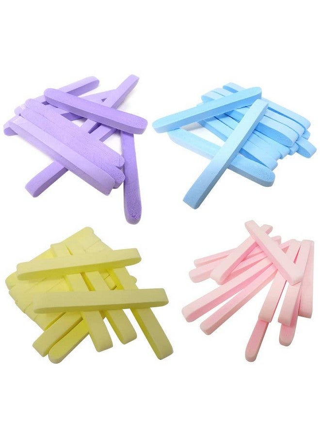 Fameza 12PCS Compressed Facial Sponge Sticks Round Face Sponge Pads Makeup Removal Wash Sponges for Women  - Image 1