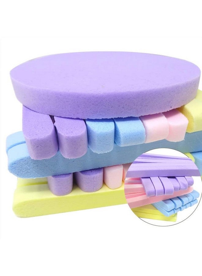 Fameza 12PCS Compressed Facial Sponge Sticks Round Face Sponge Pads Makeup Removal Wash Sponges for Women  - Image 5
