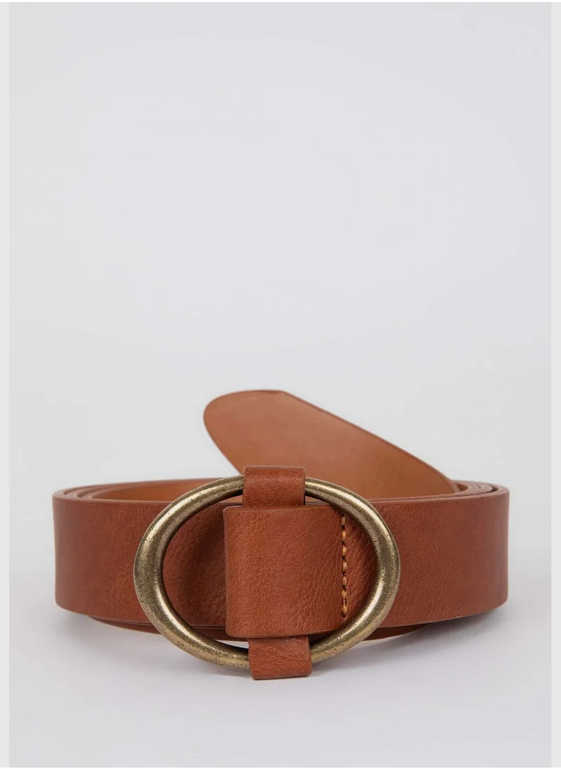 DeFacto Woman Buckle Detailed Belt