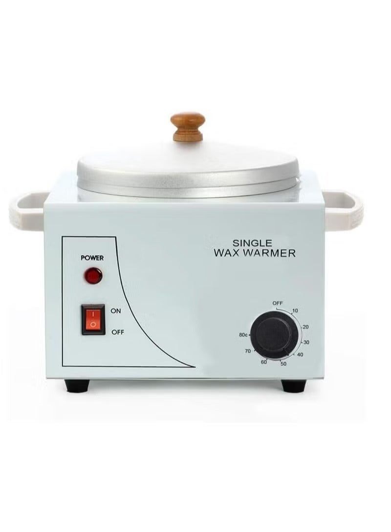 Wax Warmer طقم إزالة الشعر بالشمع الكامل مع سخان شمع فردي، شمع الموز، وإكسسوارات لإزالة الشعر بسهولة - Image 2