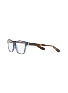 فوج آي وير إطار نظارات طبية Vo2998 Cat Eye للنساء، عدسات شفافة زرقاء/عرضية، مقاس 54 مم  - Image 3